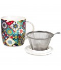 Mug à thé infuseur oriental