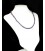 Collier boules améthyste 6mm
