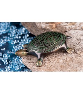 Tortue Feng Shui en laiton
