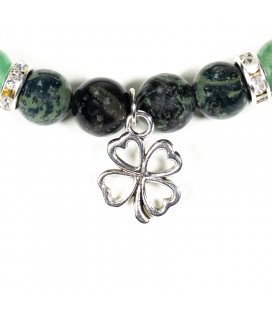Bracelet Feng Shui Jaspe et Aventurine