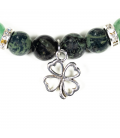 Bracelet Feng Shui Jaspe et Aventurine