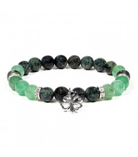 Bracelet Feng Shui Jaspe et Aventurine
