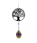 Suspension Arbre de Vie et cristal Feng Shui