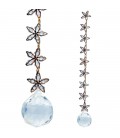 Suspension Feng Shui cristal et étoiles