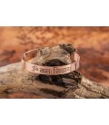 Bracelet en Cuivre avec le symbole Ohm