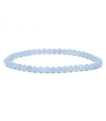 Bracelet en Angélite  4 mm