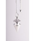 Pendule en laiton plaqué Argent