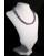Collier boules améthyste 8 mm