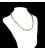 Collier boules oeil de tigre 6mm