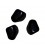 3 pierres roulées shungite petit modèle