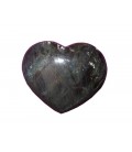 Coeur en Labradorite de 10cm