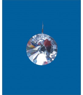 Cristal de forme diamant multifacettes de 40mm
