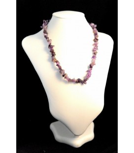 Collier baroque en Améthyste
