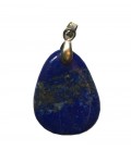 Pendentif pierre plate lapis lazuli